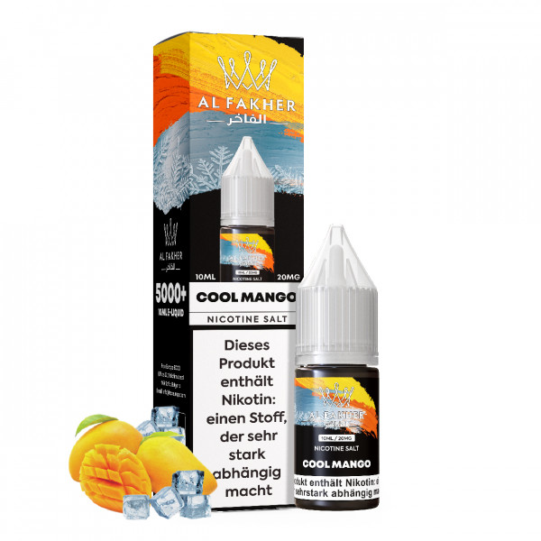 Al Fakher NicSalt Liquid 10 ml - Cool Mango 20mg/ml