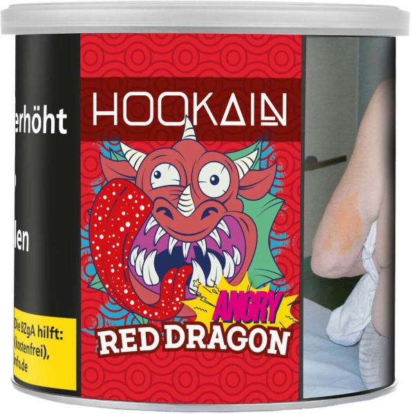 Hookain Tabak - Angry Red Dragon 200g