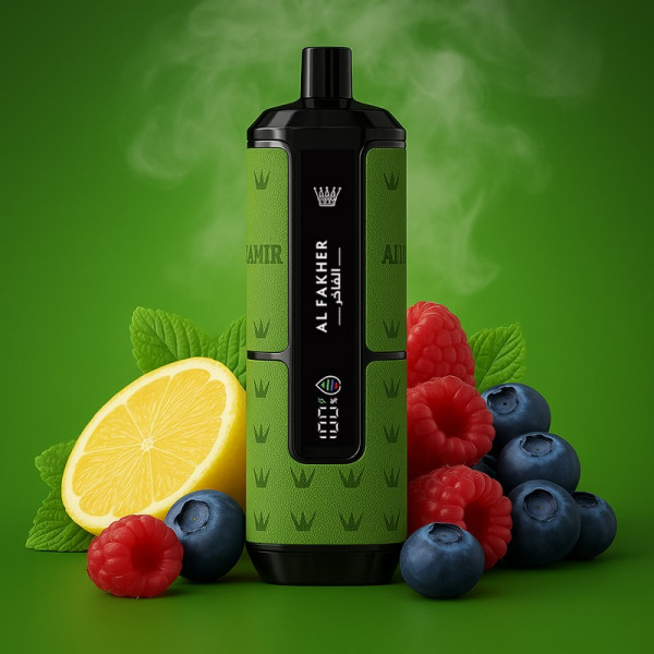 Al Fakher Blue Razz Lemonade 6mg/ml - Crown Bar Hypermax 20k Podkit 22 ml