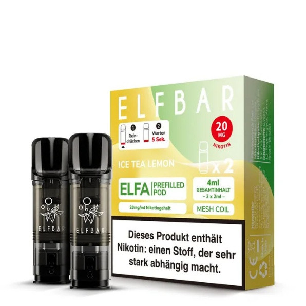 Elf Bar ELFA Prefilled Pod Ice Tea Lemon (2 Stk)