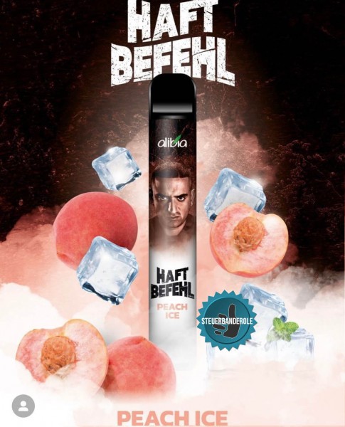 Haftbefehl E-Shisha Vape 700 - Peach Ice