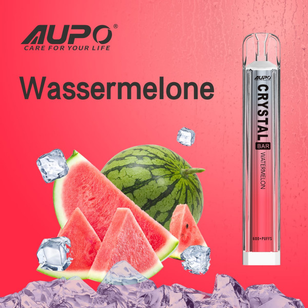Crystal Bar Vape AUPO 600 - Watermelon