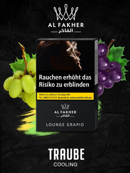 Al Fakher Lounge - Grapio 20g