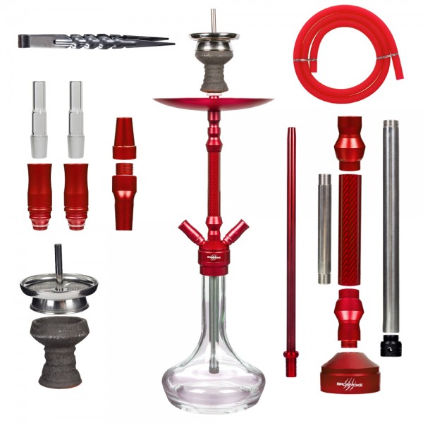 Brosmoke Shisha Carbon - Red Panther