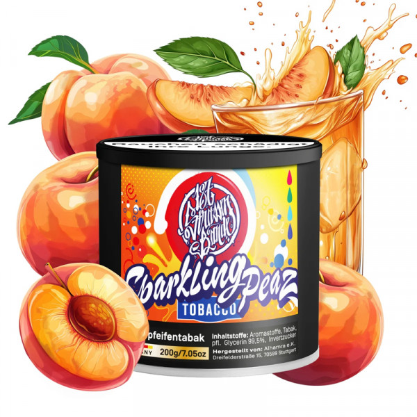 187 Strassenbande Tabak - Sparkling Peaz 200g