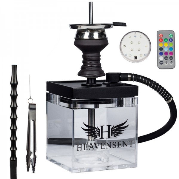 Heavensent Cube Shisha 3.0 - Black