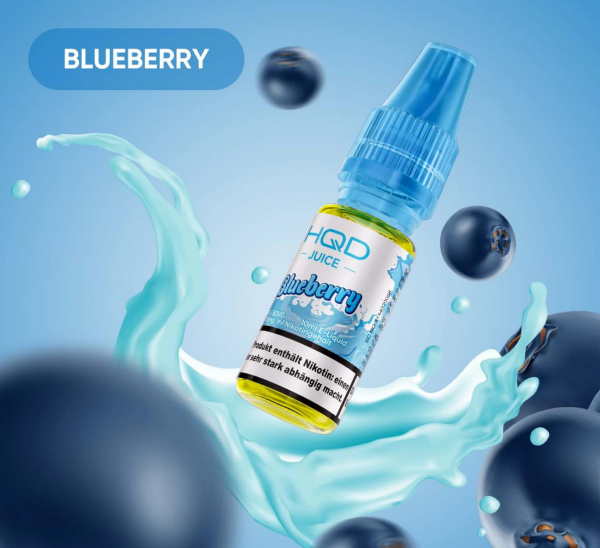 HQD Juice Liquid 18 mg - Blueberry 10 ml