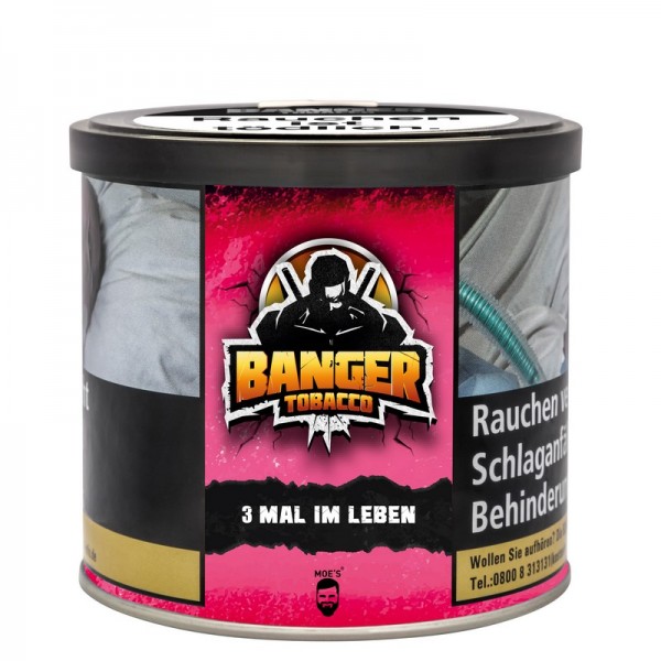 Banger Tabak - 3 mal im Leben 200g