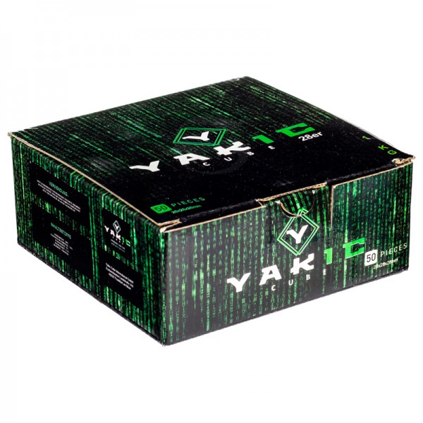 Yakic Cube 28mm - 1kg Kohle